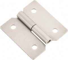 Made in USA - 1-1/2" Long x 1.44" Wide x 0.05" Thick, Slip Joint Hinge - Stainless Steel - All Tool & Supply