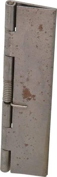 Value Collection - 3-1/2" Long x 1-1/2" Wide x 0.04" Thick, Spring Hinge - Steel - All Tool & Supply