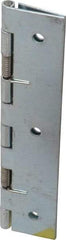 Value Collection - 5" Long x 2" Wide x 0.05" Thick, Closing Spring Hinge - Steel, Zinc Plated Finish - All Tool & Supply