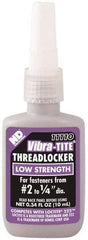 Vibra-Tite - 10 mL Bottle, Purple, Low Strength Liquid Threadlocker - Series 111, 24 hr Full Cure Time, Hand Tool Removal - All Tool & Supply