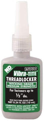 Vibra-Tite - 10 mL Bottle, Green, Medium Strength Liquid Threadlocker - Series 150, 24 hr Full Cure Time - All Tool & Supply