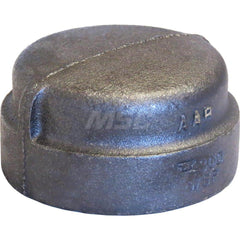 Black Cap: 2″, 300 psi, Threaded Malleable Iron, Galvanized Finish, Class 300