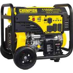 Portable Power Generators; Fuel Type: Gasoline; Starting Method: Electric; Recoil; Running Watts: 9200; Engine Size (L): 459 Cc; Run Time Half Load: 10 hr; Number Of Outlets: 6.000; Generator Outlet Type: 120/240V 50A Outlet (14-50R); 120V 20A GFCI; 120/2