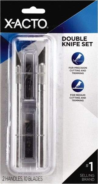 X-ACTO - Hobby Knife Set - 12 Pieces, Includes #1 Knife, #2 Knife & Multiple Blades - All Tool & Supply