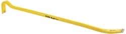 Stanley - 36" OAL Wrecking Bar - 1" Wide, Forged Steel - All Tool & Supply