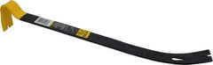 Stanley - 21" OAL Pry Bar - 1-3/4" Wide, Steel - All Tool & Supply