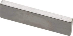 Mitutoyo - 0.101" Rectangular Steel Gage Block - Accuracy Grade AS-1, Includes Certificate of Inspection - All Tool & Supply