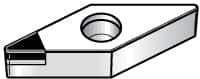 Kennametal - VBGW332 E Grade KD1405 Polycrystalline Diamond (PCD) Turning Insert - 35° Diamond, 3/8" Inscr Circle, 3/16" Thick, 1/32" Corner Radius - All Tool & Supply