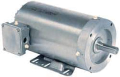 US Motors - 1 hp, TEFC Enclosure, No Thermal Protection, 1,750 RPM, 208-230/460 Volt, 60 Hz, Three Phase Energy Efficient Motor - Size 56HC Frame, Rigid Mount, 1 Speed, Ball Bearings, 3.1-2.9/1.4 Full Load Amps, F Class Insulation, Reversible - All Tool & Supply