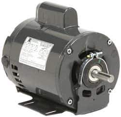 US Motors - 1/3 hp, ODP Enclosure, No Thermal Protection, 1,140 RPM, 115/230 Volt, 60 Hz, Single Phase Permanent Split Capacitor (PSC) Motor - Size 56 Frame, Cradle Mount, 1 Speed, Ball Bearings, 7.4/3.7 Full Load Amps, B Class Insulation, Reversible - All Tool & Supply