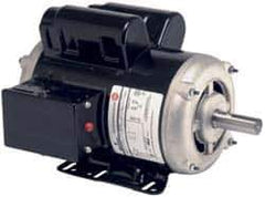 US Motors - 2 hp, ODP Enclosure, Manual Thermal Protection, 3,450 RPM, 115/230 Volt, 60 Hz, Single Phase Capacitor Start-Cap Run Motor - Size 56 Frame, Rigid Mount, 1 Speed, Ball Bearings, 15.0/7.5 Full Load Amps, B Class Insulation, CW Lead End - All Tool & Supply