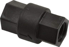 Specialty Mfr - 3/8" Polypropylene Check Valve - Inline, FNPT x FNPT, 125 WOG - All Tool & Supply