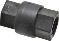 Specialty Mfr - 3/4" Polypropylene Check Valve - Inline, FNPT x FNPT, 125 WOG - All Tool & Supply