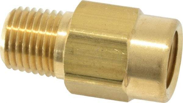 Specialty Mfr - 1/4" Brass Check Valve - Inline, FNPT x MNPT, 500 WOG - All Tool & Supply