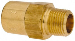 Specialty Mfr - 3/8" Brass Check Valve - Inline, FNPT x MNPT, 500 WOG - All Tool & Supply