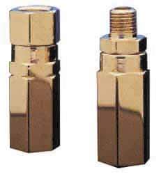 Specialty Mfr - 1/4" Brass Check Valve - Inline, FNPT x FNPT, 3,000 WOG - All Tool & Supply