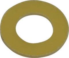 Made in USA - 1/4" Screw, Fiberglass Standard Flat Washer - 0.265" ID x 1/2" OD, 0.031" Thick - All Tool & Supply