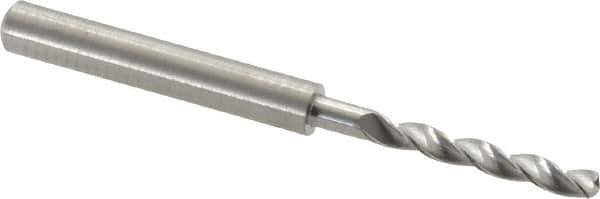 M.A. Ford - 3.6mm 150° Solid Carbide Jobber Drill - Bright Finish, Right Hand Cut, Parabolic Flute, Straight Shank, 66mm OAL, Standard Point - All Tool & Supply