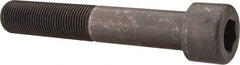 Value Collection - 1-12 UNF Hex Socket Drive, Socket Cap Screw - Alloy Steel, Black Oxide Finish, Partially Threaded, 6" Length Under Head - All Tool & Supply