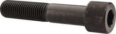 Value Collection - 1-3/8 - 6 UNC Hex Socket Drive, Socket Cap Screw - Alloy Steel, Black Oxide Finish, Partially Threaded, 7" Length Under Head - All Tool & Supply