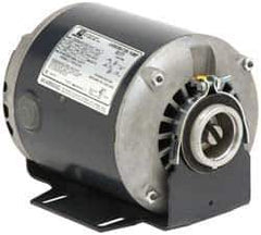 US Motors - 1/4 hp, ODP Enclosure, Auto Thermal Protection, 1,725 RPM, 120/240 Volt, 60/50 Hz, Single Phase Split Phase Motor - Size 48 Frame, Cradle Mount, 1 Speed, Sleeve Bearings, 5.5/2.7 & 4.4/2.2 Full Load Amps, B Class Insulation, Reversible - All Tool & Supply