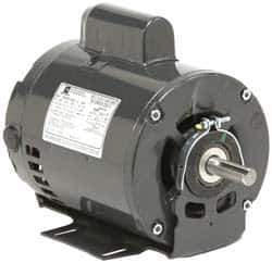 US Motors - 1.5 hp, ODP Enclosure, Auto Thermal Protection, 1,725 RPM, 115/208-230 Volt, 60 Hz, Industrial Electric AC/DC Motor - Size 56 Frame, Resilient Mount, 1 Speed, Ball Bearings, B Class Insulation, Reversible - All Tool & Supply