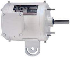 US Motors - 1/3 hp, TEAO Enclosure, Auto Thermal Protection, 1,700 RPM, 115/230 Volt, 60 Hz, Single Phase Permanent Split Capacitor (PSC) Motor - Size 56YZ Frame, Yoke Mount, 1 Speed, Ball Bearings, 4.4/2.2 Full Load Amps, F Class Insulation, Reversible - All Tool & Supply