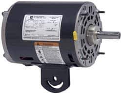 US Motors - 1/2 hp, TEAO Enclosure, Auto Thermal Protection, 1,725 RPM, 115 Volt, 60 Hz, Single Phase Split Phase Motor - Size 48YZ Frame, Yoke Mount, 1 Speed, Sleeve Bearings, 6.60 Full Load Amps, A Class Insulation, Reversible - All Tool & Supply