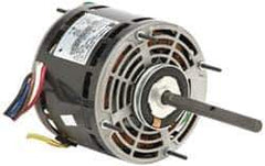 US Motors - 3/4 hp, OPAO Enclosure, Auto Thermal Protection, 1,075 RPM, 208-230 Volt, 60 Hz, Single Phase Permanent Split Capacitor (PSC) Motor - Size 48Y Frame, Hub Mount, 3 Speed, Sleeve Bearings, 4.6 Full Load Amps, B Class Insulation, Reversible - All Tool & Supply