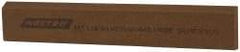 Norton - 6" Long x 1" Wide x 1/4" Thick, Aluminum Oxide Sharpening Stone - Rectangle, Medium Grade - All Tool & Supply