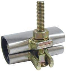 B&K Mueller - 1-1/4" Pipe Single Bolt 3" Repair Clamp - For Providing Strong Positive Seal In Repairing Leaking Pipes - All Tool & Supply