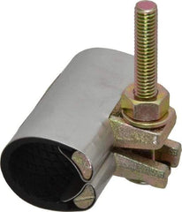 B&K Mueller - 1" Pipe Single Bolt 3" Repair Clamp - For Providing Strong Positive Seal In Repairing Leaking Pipes - All Tool & Supply