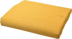 Steiner - 6' High x 6' Wide x 0.051" Thick Acrylic Coated Fiberglass Welding Blanket - Gold, Grommet - All Tool & Supply