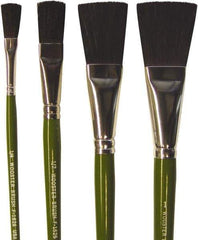 Wooster Brush - 1" Camel Hair Artist's Paint Brush - 1-3/32" Wide, 1-13/32" Bristle Length, 5-3/4" Plastic Handle - All Tool & Supply