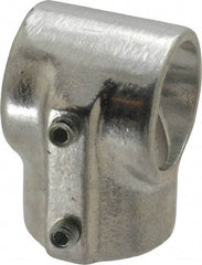 Hollaender - 1-1/4" Pipe, Tee-E, Aluminum Alloy Tee Pipe Rail Fitting - Bright Finish - All Tool & Supply