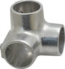 Hollaender - 1" Pipe, Side Outlet Elbow, Aluminum Alloy Elbow Pipe Rail Fitting - Bright Finish - All Tool & Supply