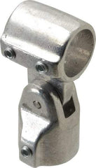 Hollaender - 1" Pipe, Adjustable Elbow Assembly, Aluminum Alloy Elbow Pipe Rail Fitting - Bright Finish - All Tool & Supply