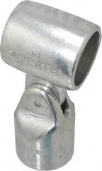 Hollaender - 1-1/2" Pipe, Adjustable Elbow Assembly, Aluminum Alloy Elbow Pipe Rail Fitting - Bright Finish - All Tool & Supply