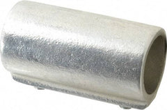 Hollaender - 1" Pipe, Aluminum Alloy Straight Coupling Pipe Rail Fitting - Bright Finish - All Tool & Supply