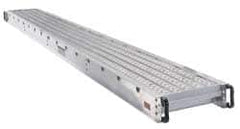 Made in USA - 12 Ft. Long x 20 Inches Wide, 1 Man Aluminum Decorator Plank - All Tool & Supply