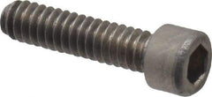 Value Collection - #1-64 UNC Hex Socket Drive, Socket Cap Screw - Grade 18-8 & Austenitic A2 Stainless Steel, Fully Threaded, 5/16" Length Under Head - All Tool & Supply