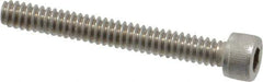 Value Collection - #6-32 UNC Hex Socket Drive, Socket Cap Screw - Grade 18-8 & Austenitic A2 Stainless Steel, Fully Threaded, 1-1/8" Length Under Head - All Tool & Supply