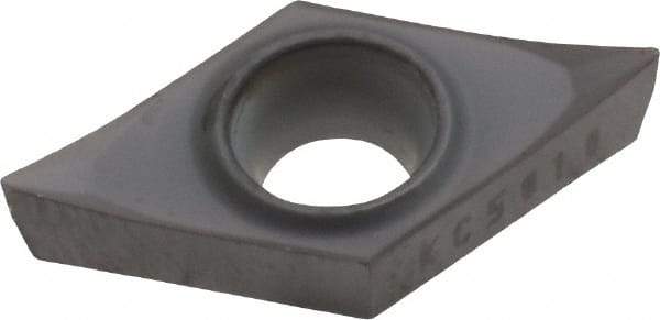 Kennametal - DCGT32.50.5 HP Grade KC5010 Carbide Turning Insert - TiAlN Finish, 55° Diamond, 3/8" Inscr Circle, 5/32" Thick, 0.0079" Corner Radius - All Tool & Supply