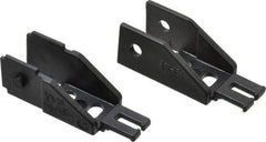 Igus - 1.02 Inch Outside Width x 0.94 Inch Outside Height, Cable and Hose Carrier Steel Zipper Mounting Bracket Set - 1-1/2 Inch Bend Radius, 0.59 Inch Inside Width x 0.67 Inch Inside Height - All Tool & Supply