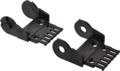 Igus - 2.87 Inch Outside Width x 1.38 Inch Outside Height, Cable and Hose Carrier Plastic Open Mounting Bracket Set - 2.17 Inch Bend Radius, 2.24 Inch Inside Width x 0.98 Inch Inside Height - All Tool & Supply