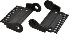 Igus - 4.69 Inch Outside Width x 1.38 Inch Outside Height, Cable and Hose Carrier Plastic Open Mounting Bracket Set - 4.92 Inch Bend Radius, 4.06 Inch Inside Width x 0.98 Inch Inside Height - All Tool & Supply