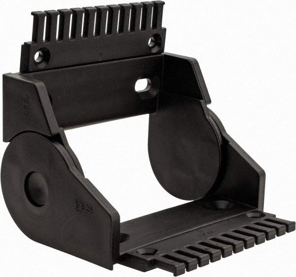 Igus - 5.31 Inch Outside Width x 2.52 Inch Outside Height, Cable and Hose Carrier Plastic Open Mounting Bracket Set - 3.94 Inch Bend Radius, 4.53 Inch Inside Width x 1.77 Inch Inside Height - All Tool & Supply