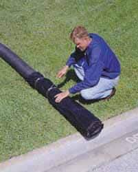 UltraTech - 8 Inch Diameter Pipe Sock - For Use with Oil and Sediment, Helps Comply with NPDES and 40 CFR 122.26 - All Tool & Supply