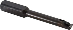 Made in USA - 0.55" Min Bore Diam, 5" OAL, 3/4" Shank Diam, Indexable Boring Bar - 3" Max Bore Depth, TPEE 730 Insert, Clamp Holding Method - All Tool & Supply