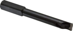 Made in USA - 0.7" Min Bore Diam, 5-3/4" OAL, 3/4" Shank Diam, Indexable Boring Bar - 3-3/4" Max Bore Depth, TPG 320 Insert, Clamp Holding Method - All Tool & Supply